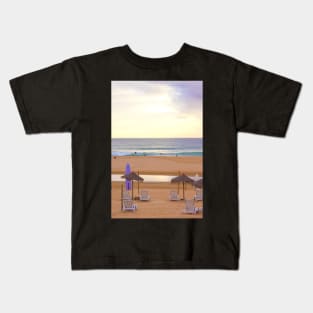 winter beach Kids T-Shirt